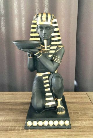 Collectible Egypt Figure 15 " Tall Egyptian Pharaoh 