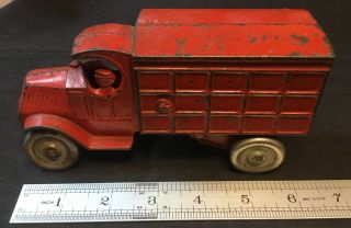 Arcade Hubley Kenton Cast Iron - Red Mack Delivery Truck Estate Finds