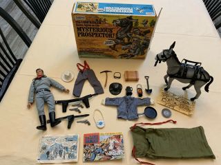Gabriel 1976 Lone Ranger Rides Again As The Mysterious Prospector Includes Doll