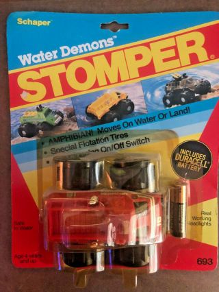 Vintage Schaper Stomper Construction Water Demon