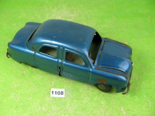 Vintage Tinplate Clockwork Car Unknown Maker Collectable Toy 1108