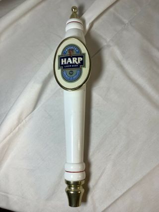 Vintage Harp Lager Beer Tap Handle,  Wood