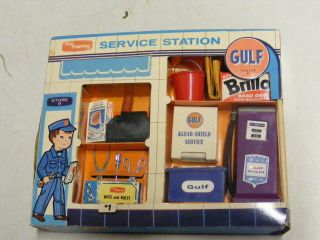 My Merry Toy Gulf Oil Gas Service Station Plat Set