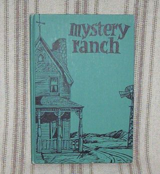 Vintage Boxcar Children " Mystery Ranch " 1958 4th In The Series Hardcover