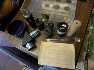 Vintage Telescope Lens Kit Estate Find