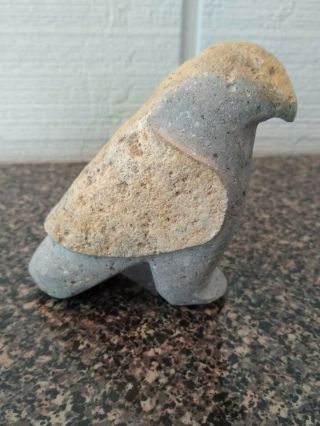 Native American Indian Carved Stone Bird