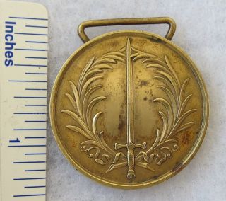 Imperial German Baden 1849 Campaign Medal (no Ribbon) Pre Ww1 Vintage