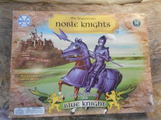 Botw Marx Johnny West Legendary Noble Knights Blue Knight Mib Complete