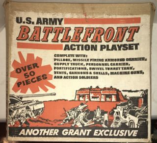1960s Military Us Armed Forces Battlefront Boxed Mpc Multiple Products Corp Set