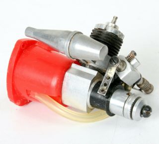 G - Mark 0.  3 RC Airplane Engine / Motor w Exhaust Muffler - Great Compression 2