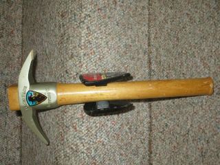 JAMES PAGE BEER TAP HANDLE IRON RANGE AMBER LAGER PICK AXE 2