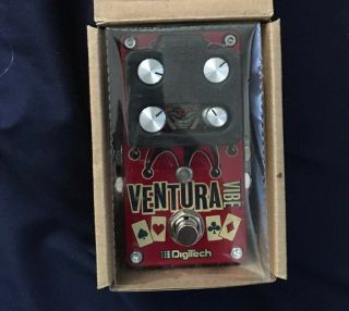 Digitech Ventura Vibe Guitar Effect Pedal - Vintage Modern And Rotary