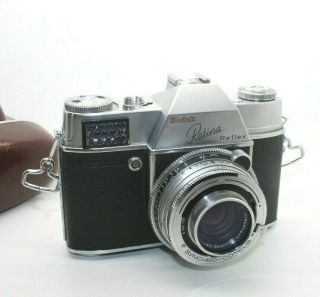 Vintage Kodak Retina Reflex Type 025 35mm Slr Camera W/ Xenon C 50mm F2.  0 Lens