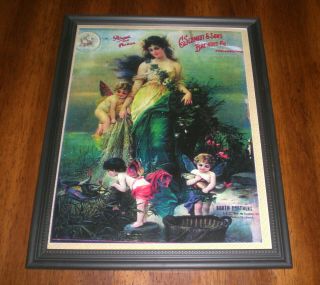 C.  Schmidt & Sons Brewing Company Framed Color Ad Print