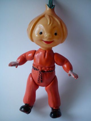 1950s Ussr Russian Soviet Celluloid Toy Chipollino