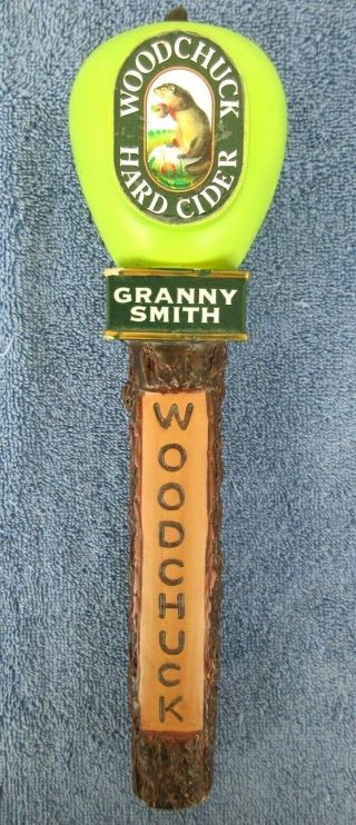 Woodchuck Hard Cider Granny Smith Beer Tap Handle Middlebury Vermont