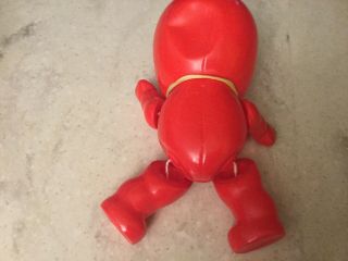Vintage Red Celluloid Snow Baby Strung Jointed Kewpie Doll Japan 2