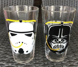 Collectable Rahr & Sons Pint Glass Set Of 2 Star Wars Inspired “the Beer Awakens