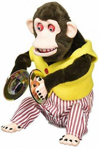 Yamani Toy Story Musical Jolly Chimp Monkey Naughtiness Cymbals Rare 9510 Zebra