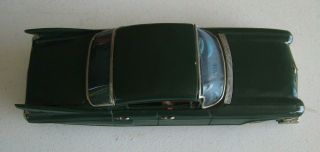 1950 ' s Japan Bandai Cadillac Friction Tin Litho Car Green Toy 11.  25 