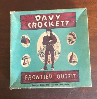 Keyston Davy Crockett Frontier Outfit / Costume Box