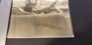 1917 Winifred Allen Silent Film Star Posing In A Car Press Photo 8X10 B&W 4
