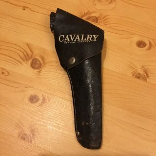 Vintage Leslie - Henry Calvary 45 Toy Cap Gun Leather Calvary Holster 2