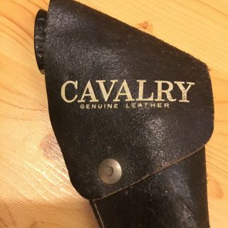 Vintage Leslie - Henry Calvary 45 Toy Cap Gun Leather Calvary Holster 3