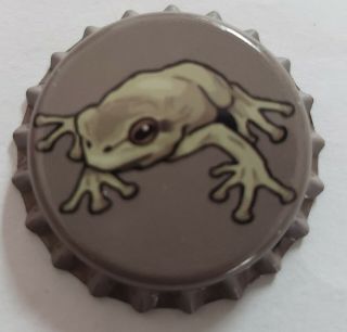 100 Frog Home Brew Beer Bottle Crown Caps Pewter Green Decoration Art Crafts