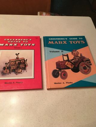 Greenberg’s Guide To Marx Toys Volume I And Ll By Maxine A.  Pinsky Hardbound