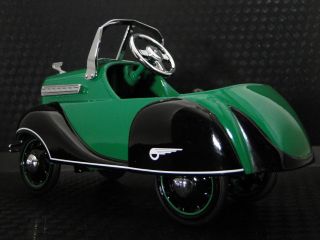 Pedal Car " Too Small For Child To Ride On " Miniature Metal Body Collector Model