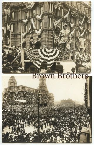 Vintage 1900s President Theodore Roosevelt Inauguration Photos 1 (2 Photos)