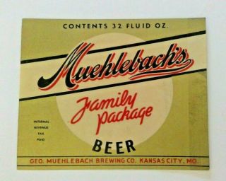 1940s Muelebach 