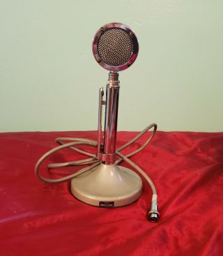 Old Vintage Astatic Model D104 Ham/cb Radio Lollipop Microphone Mic