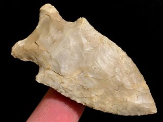 Outstanding Stilwell Point Arrowhead Madison Co,  Il.  Authentic Artifact Mb19