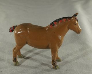 Vintage Antique Lead Toy Animal Figure Donkey (inv.  No.  5959)