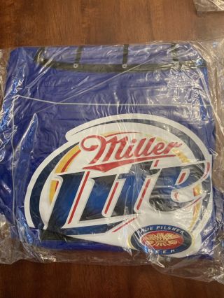Miller Lite Inflatable Race Car 1994 Nos Beer Advertising Collectible Mancave