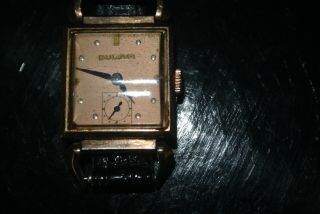 Bulova Petite Women 14k Gold Filled Vintage Watch With Leather Band From 500 Wat