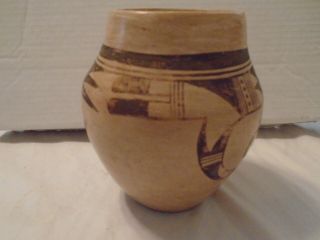 Hopi Pottery Jar Traditional Designs Mona Lee Polacca Az Ca 1960