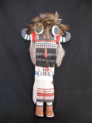 Native American Hopi Whipper Katsina (kachina) Doll By Kevin Chavarria