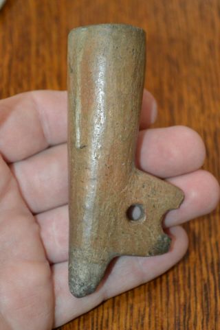 Classic Pottery Flanged Tube Pipe San Diego Co,  California 3.  75 X 1.  5/8 Anderson