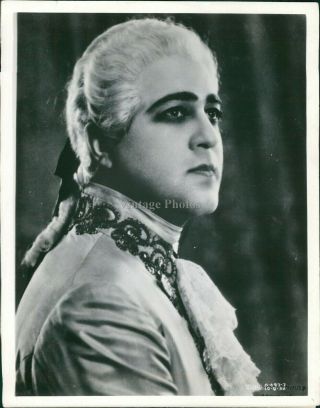 1936 Richard Crooks Singer Metropolitan Opera Manon Writer Musician Photo 8x10