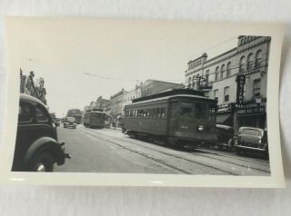 1935 Allentown Pa Street Scene Lvtc 304 156 Lehigh Valley Transit Co