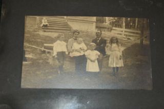 Early 1900 ' s Framed 9 1/2 x 12 1/4 Photo of Family in Old Florida - Estate Find 2