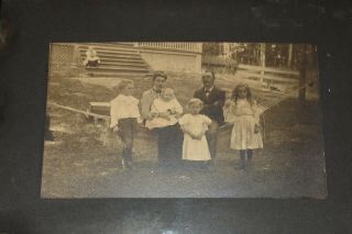 Early 1900 ' s Framed 9 1/2 x 12 1/4 Photo of Family in Old Florida - Estate Find 3