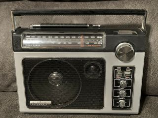 General Electric Radio Ii,  Vintage,  Model,  7 - 2885f Great