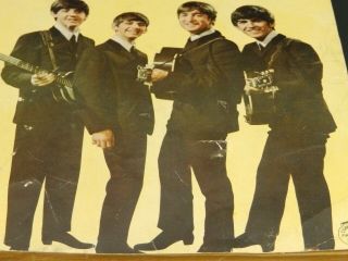 Vintage 1964 Authorized Edition The Beatles Official Coloring Book HTF 2
