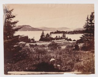 Rothesay Near St.  John Brunswick Canada C.  1860 Rare Large Albumen Photo