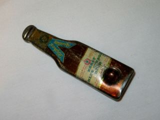 Vintage Pabst Blue Ribbon Figural Beer Bottle Opener - Bottle Shape
