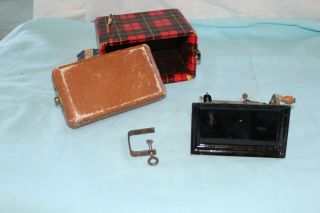 Vintage Child ' s Sewing Machine in Carrying Case by Neevel Co. 3